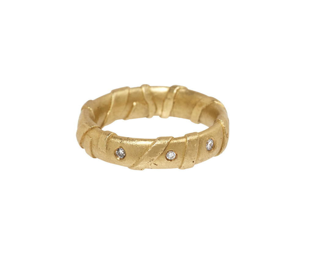 Fraser Hamilton Wrapped Diamond Ring - Closeup
