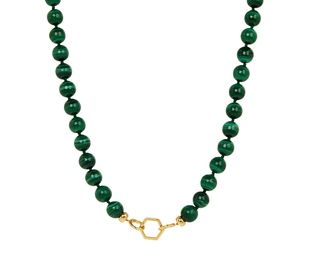 Smooth Malachite Foundation Necklace