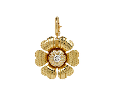 Diamond Camellia Pendant ONLY