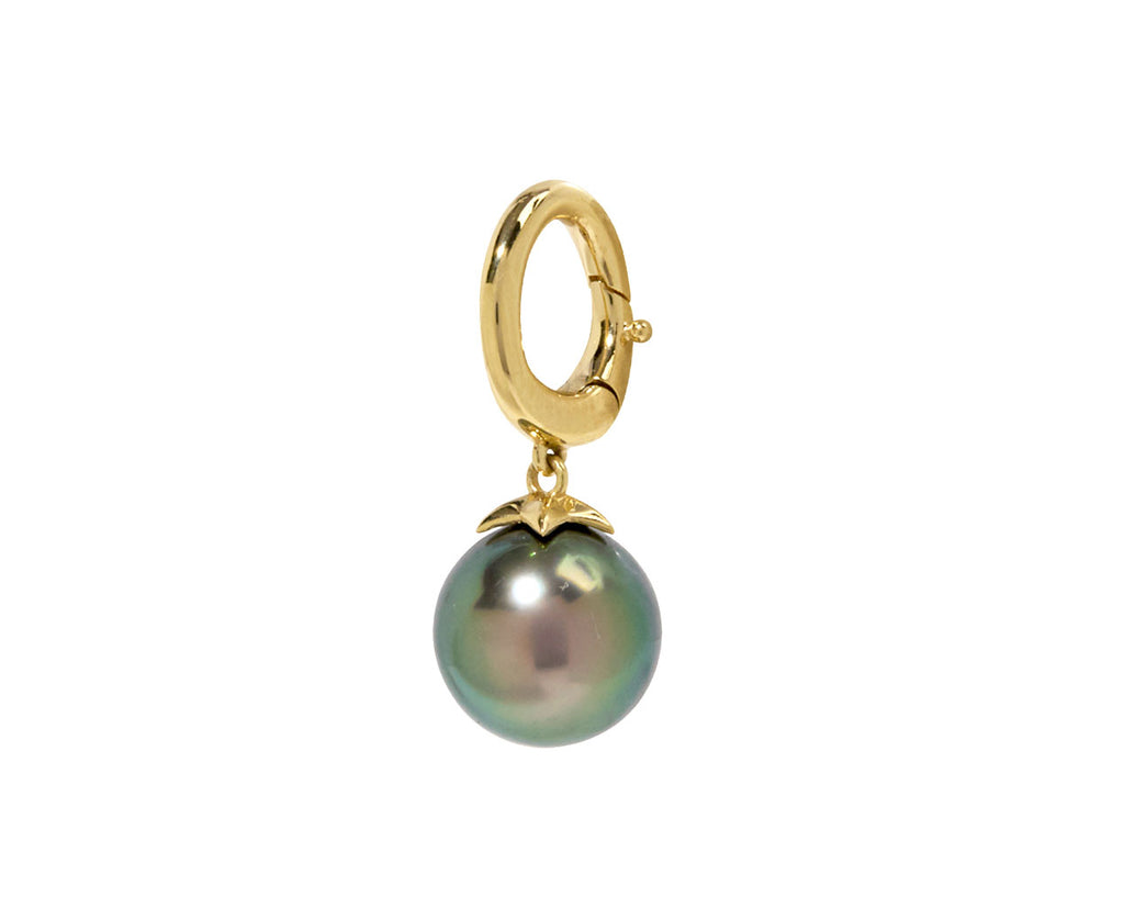 Supernova Star Cap Tahitian Pearl Pendant ONLY