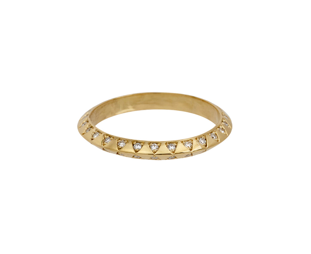 Skinny Diamond Talisman Ring