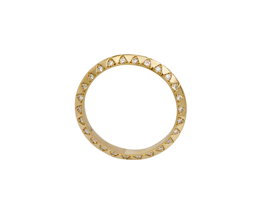 Skinny Diamond Talisman Ring