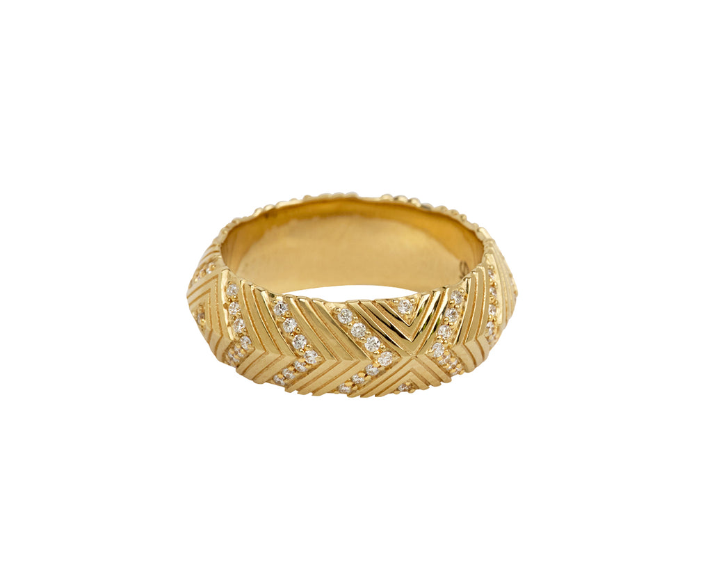 Masego Knife Edge Band Diamond