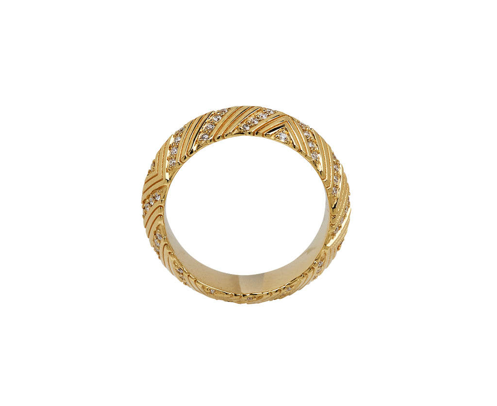 Masego Knife Edge Band Diamond