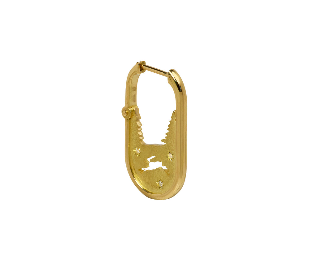 Running Hare Nomad SINGLE Earring
