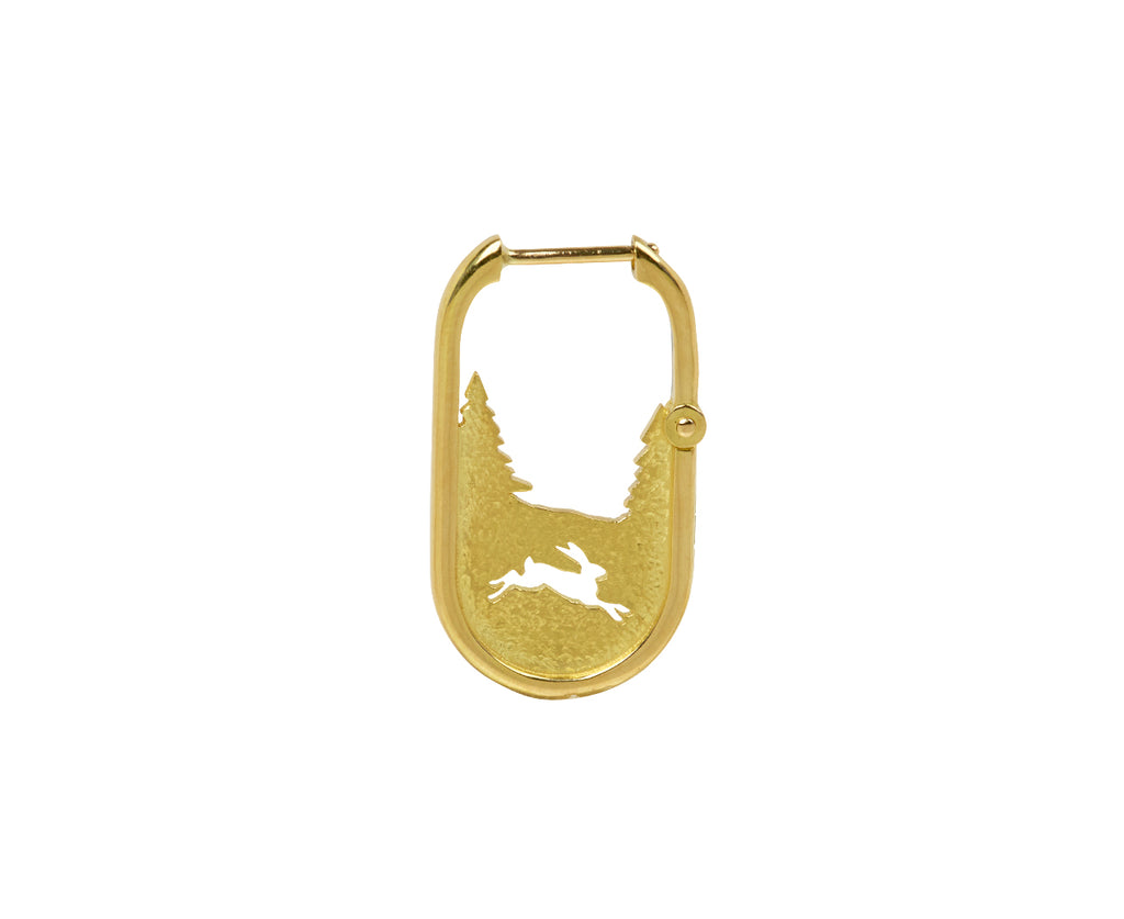 Running Hare Nomad SINGLE Earring