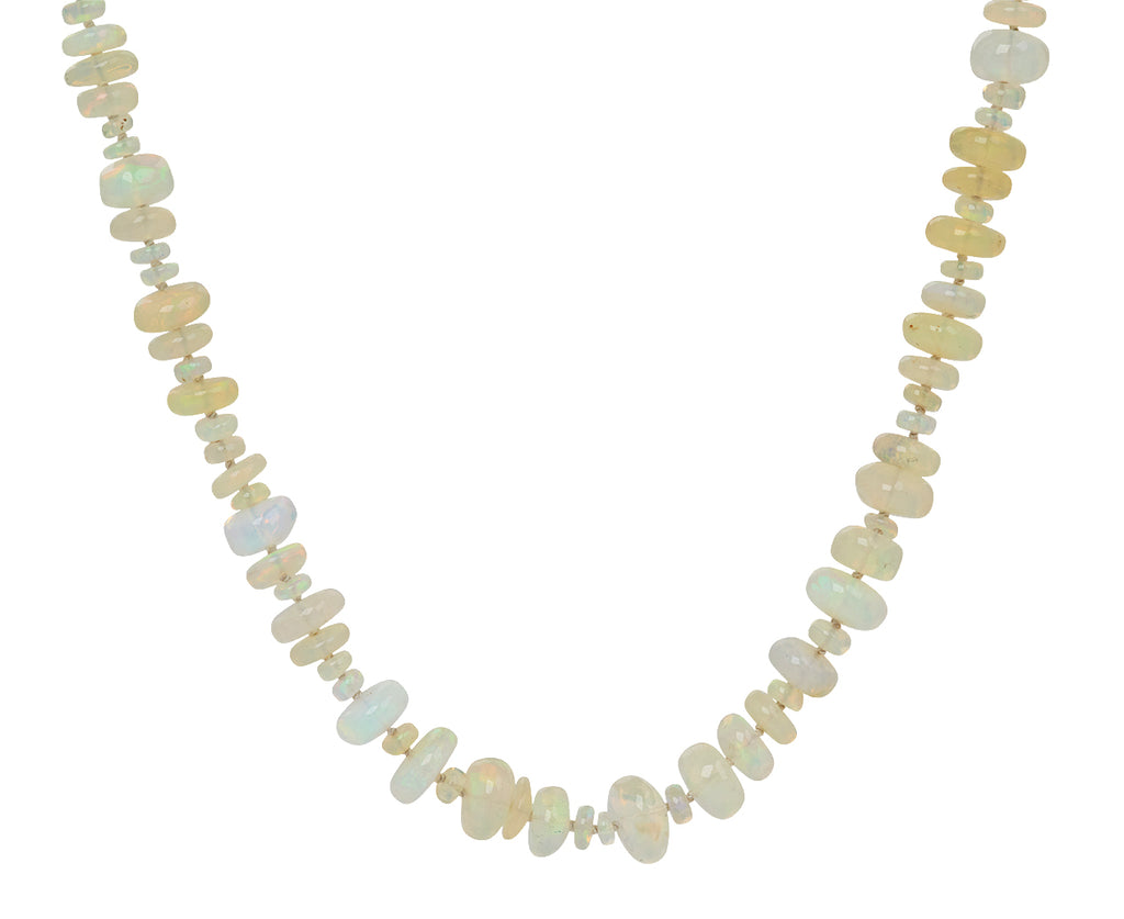 Hook End Opal Beaded Necklace