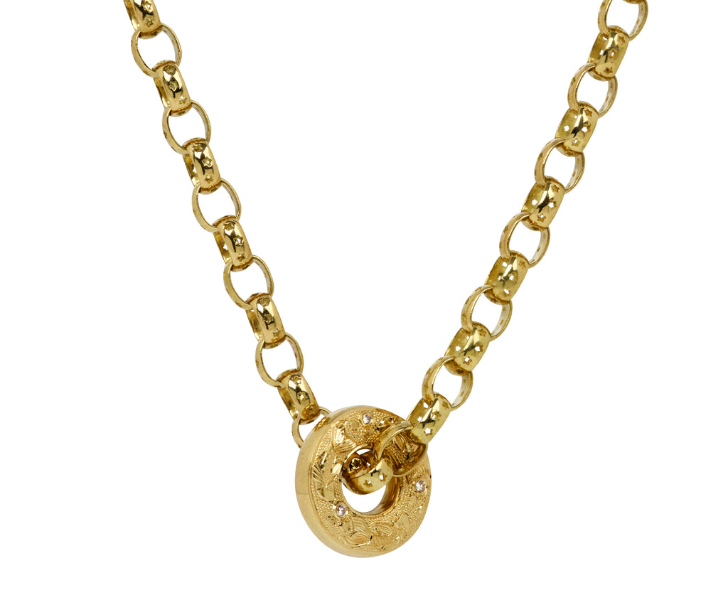 Plump Mini Hag Stone Pendant ONLY