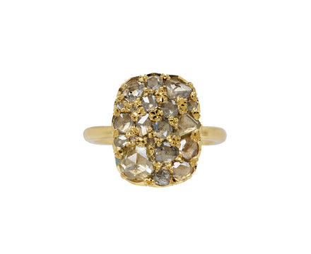 Rose Cut Diamond Into the Wild Ring