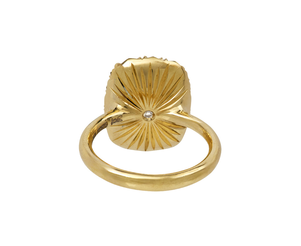 Rose Cut Diamond Into the Wild Ring