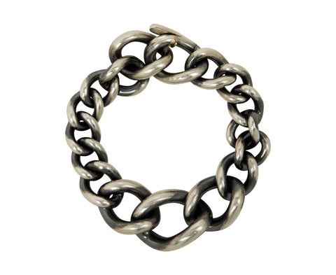 Heavy Silver Chain Bracelet - TWISTonline