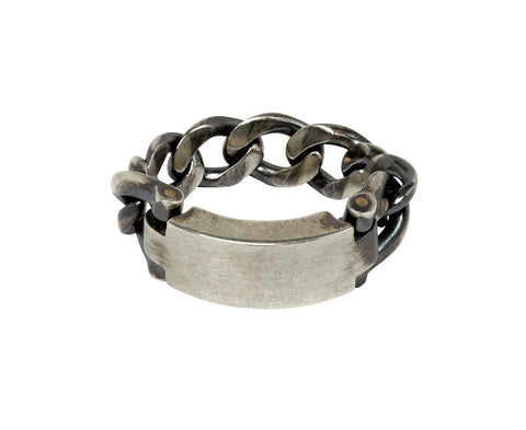 Silver ID Bar Ring - TWISTonline
