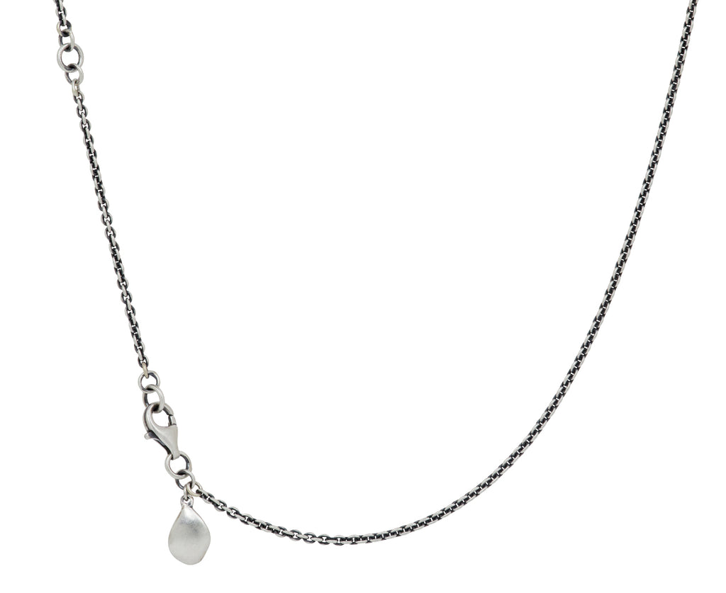 John Iversen Ginkgo Leaf Pendant Necklace - Closure