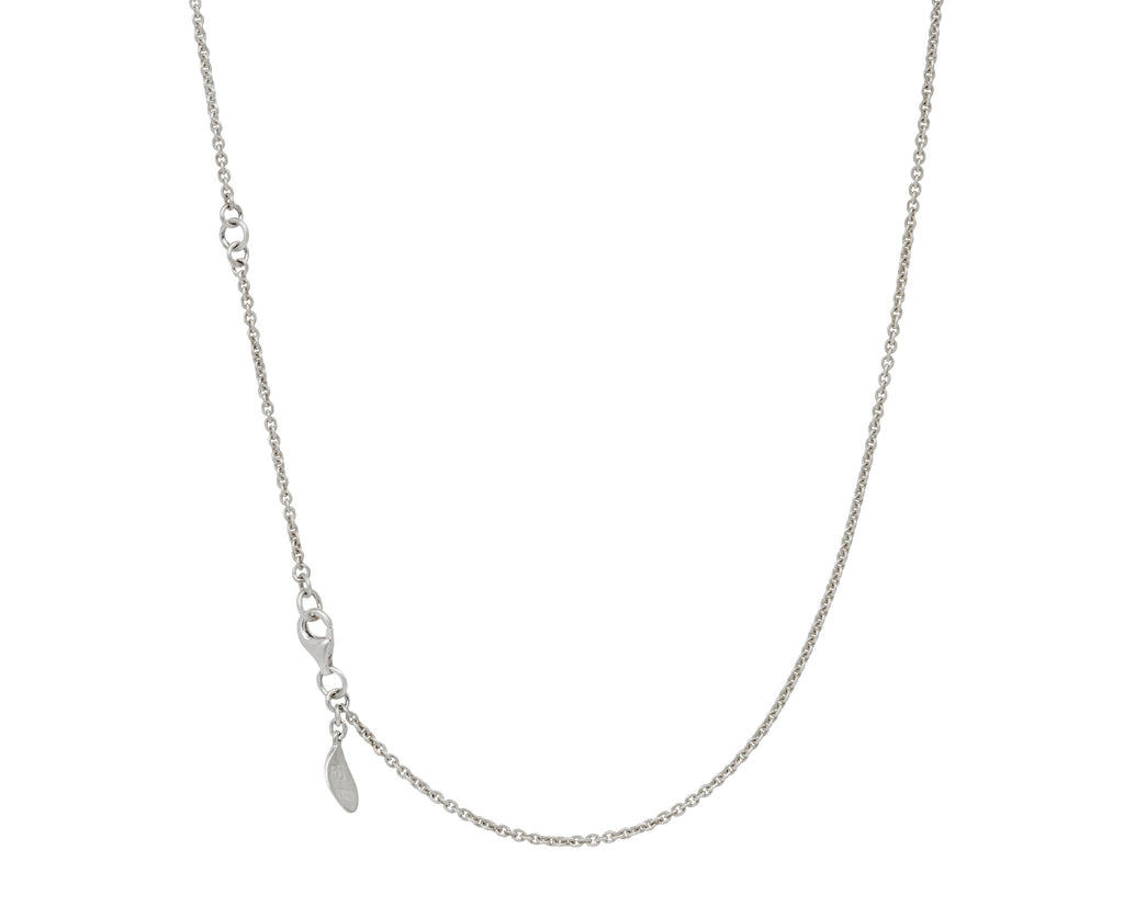 John Iversen Two Tone Hydrangea Flower Necklace - Closure