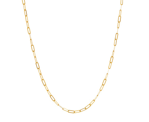 Oval Link Chain Necklace