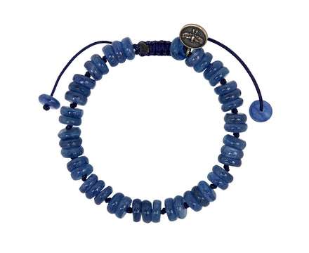 Joseph Brooks Smooth Kyanite Beaded Bracelet