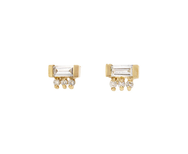 韓国商品/THREE TIMES THT stud earrings kwo-