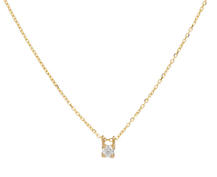 Jennie Kwon Diamond Petite Era Pendant Necklace