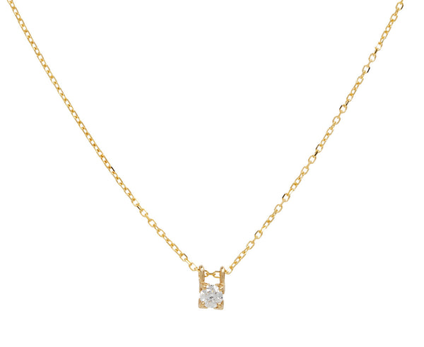 ★ROSEMONT★ 14K Petit Etoile (Dancing Jewelry) Necklace RN0 Jennie Kwon Diamond Petite Era Pendant Necklace