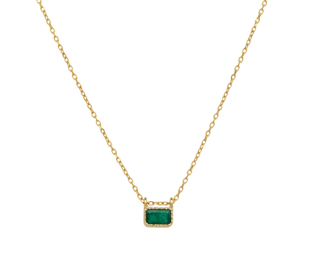 Jennie Kwon Emerald EC Necklace