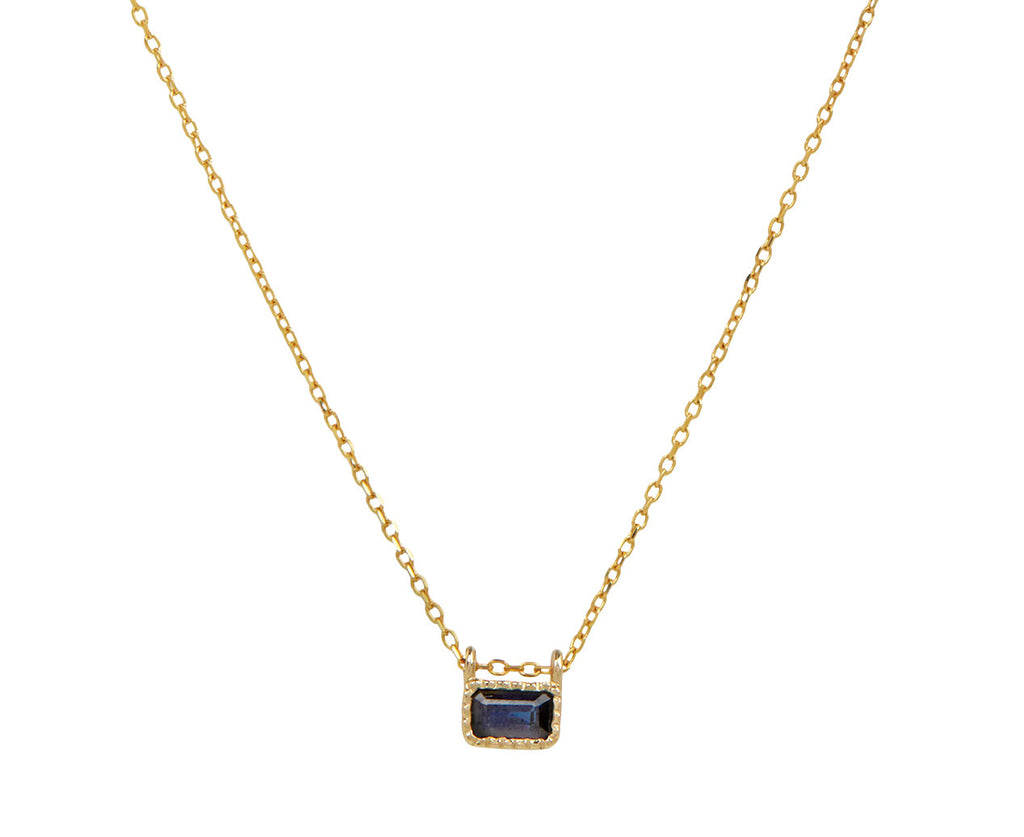 Jennie Kwon Blue Sapphire EC Necklace