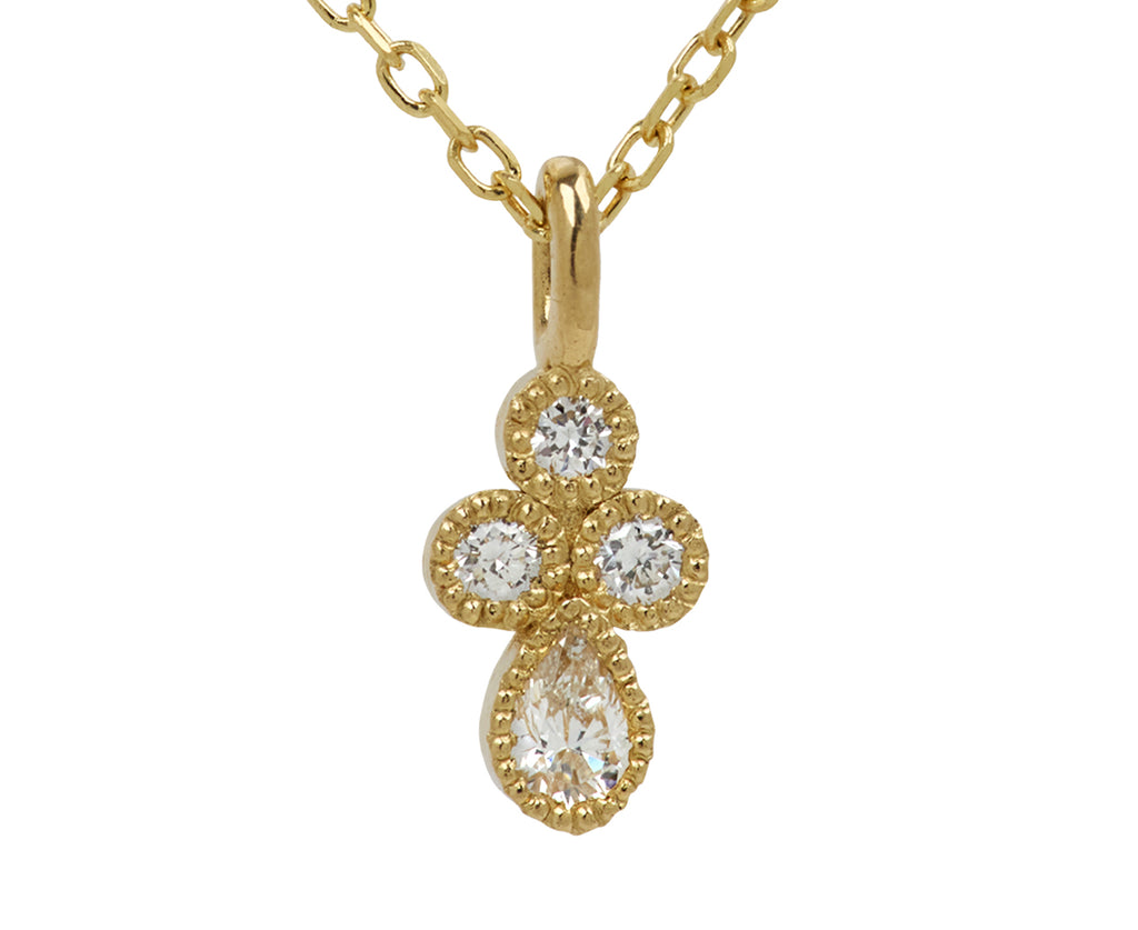 Jennie Kwon Diamond Cadenza Necklace - Closeup