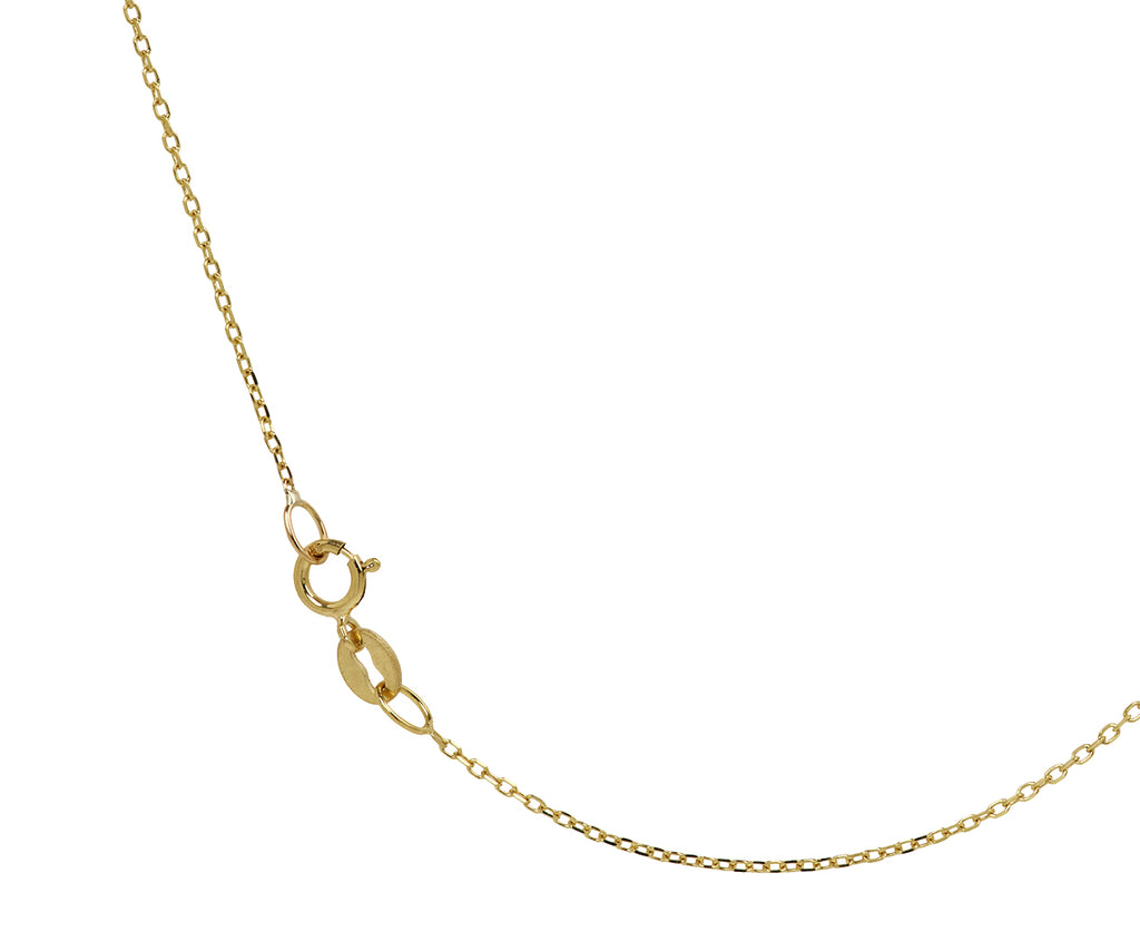 Jennie Kwon Emerald and Diamond Cadenza Necklace - Closure