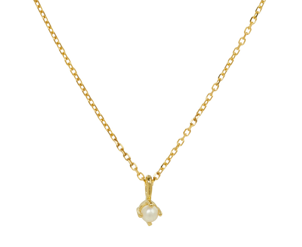 Jennie Kwon Solo Pearl Pendant Necklace