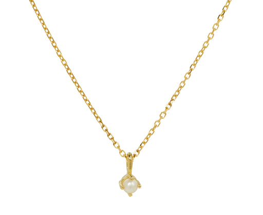 Jennie Kwon Solo Pearl Pendant Necklace