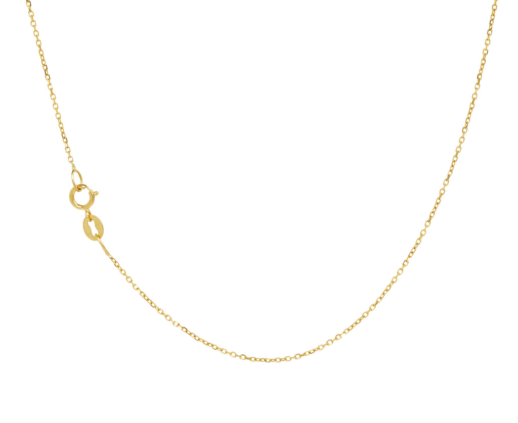 Jennie Kwon Marquise Gold Drop Pendant Necklace - Closure