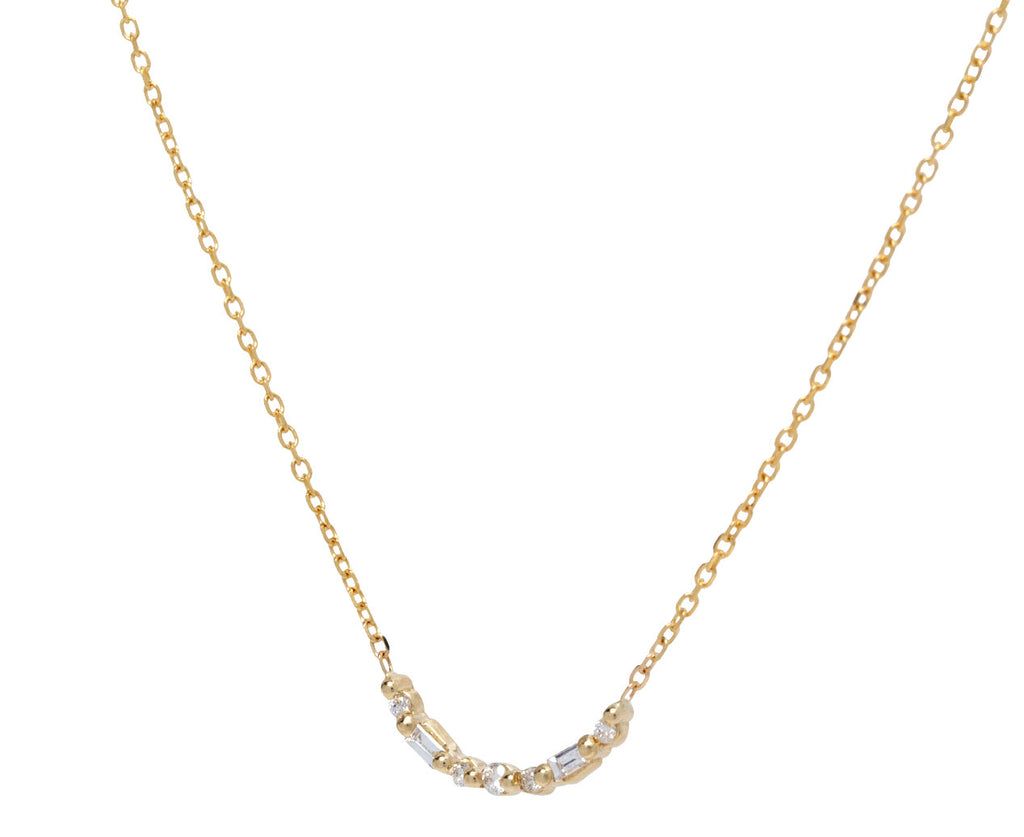 Jennie kwon Diamond Etude Necklace - Angled View