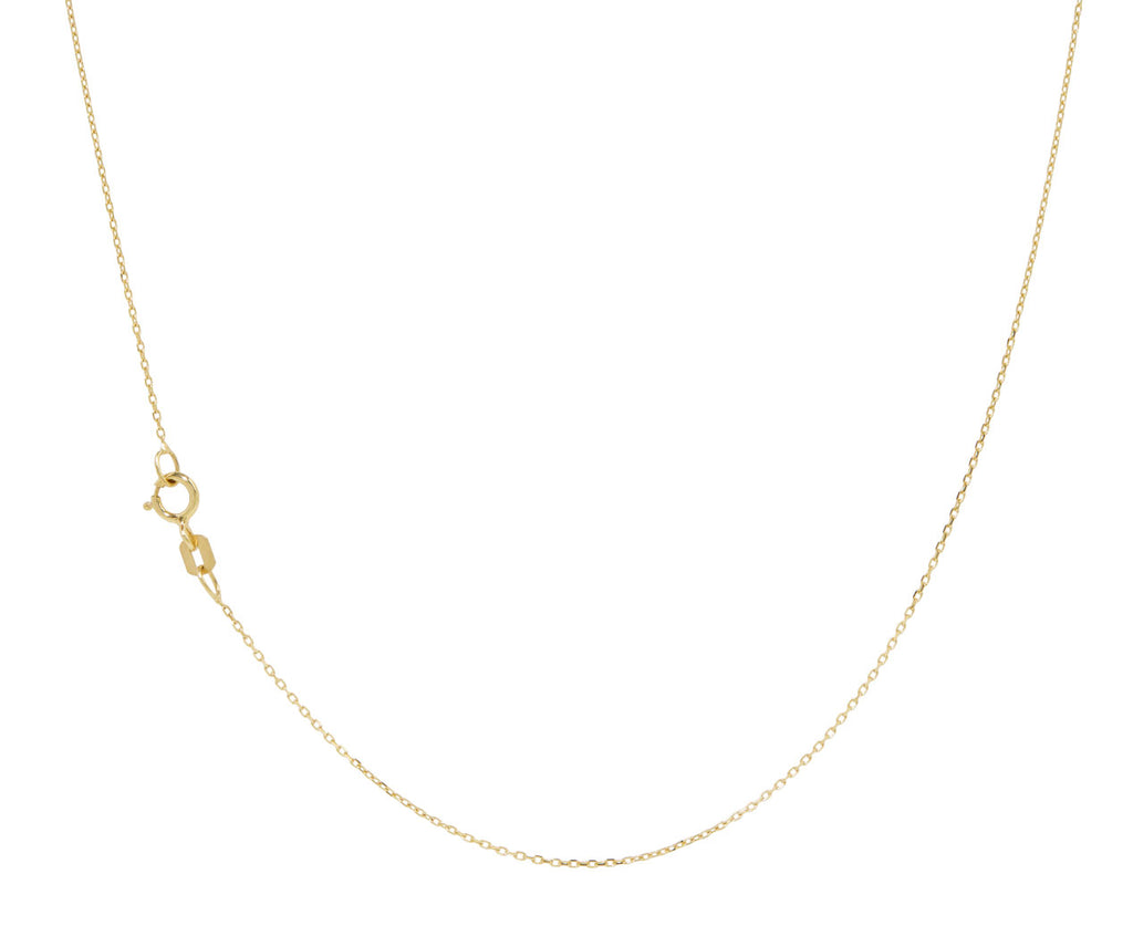 Diamond Doorknocker Necklace