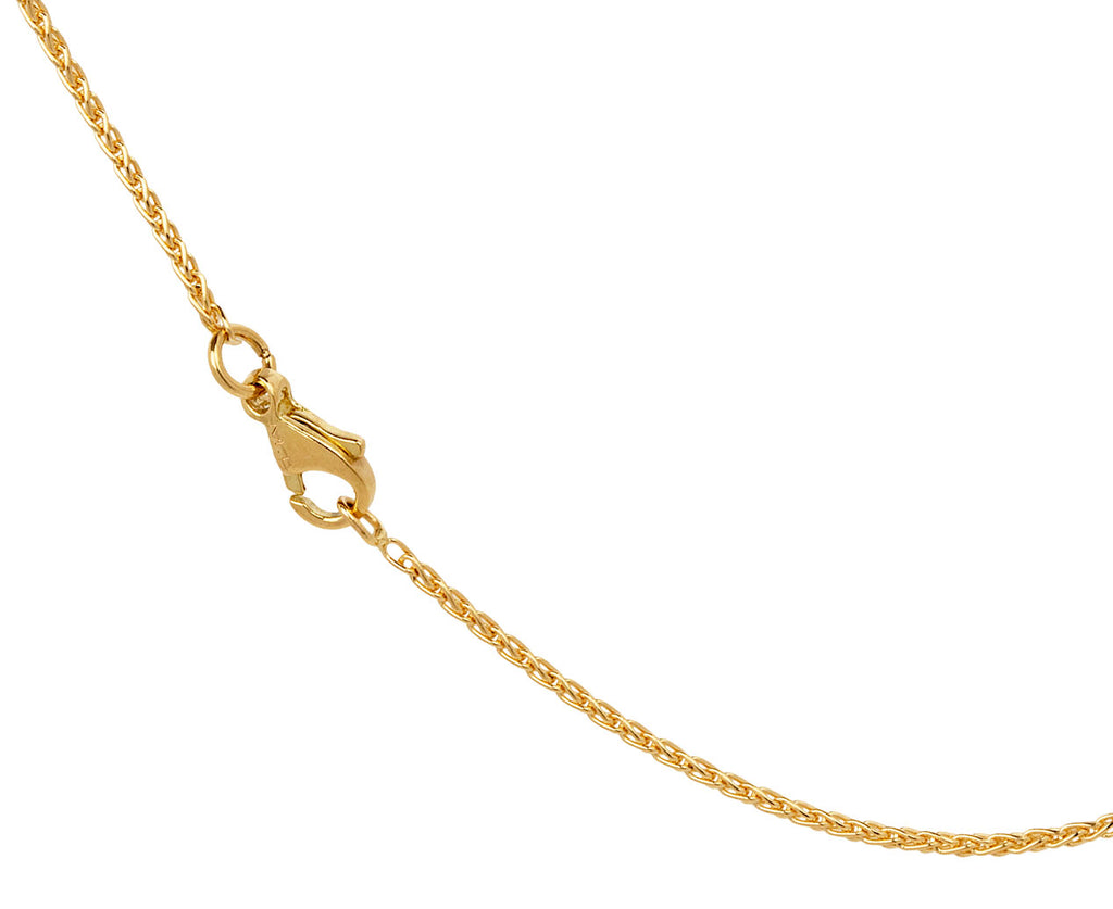 Pink Mushroom Scapular Necklace