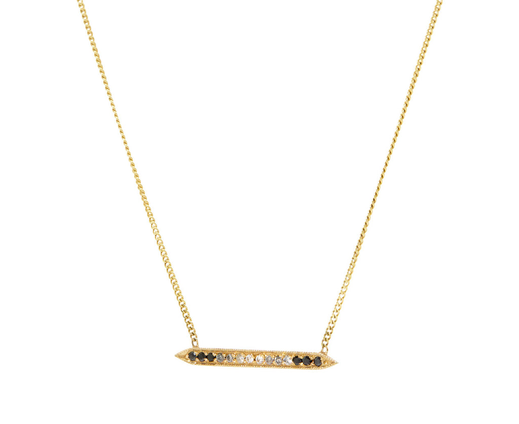 Ombré Diamond Tegla Necklace