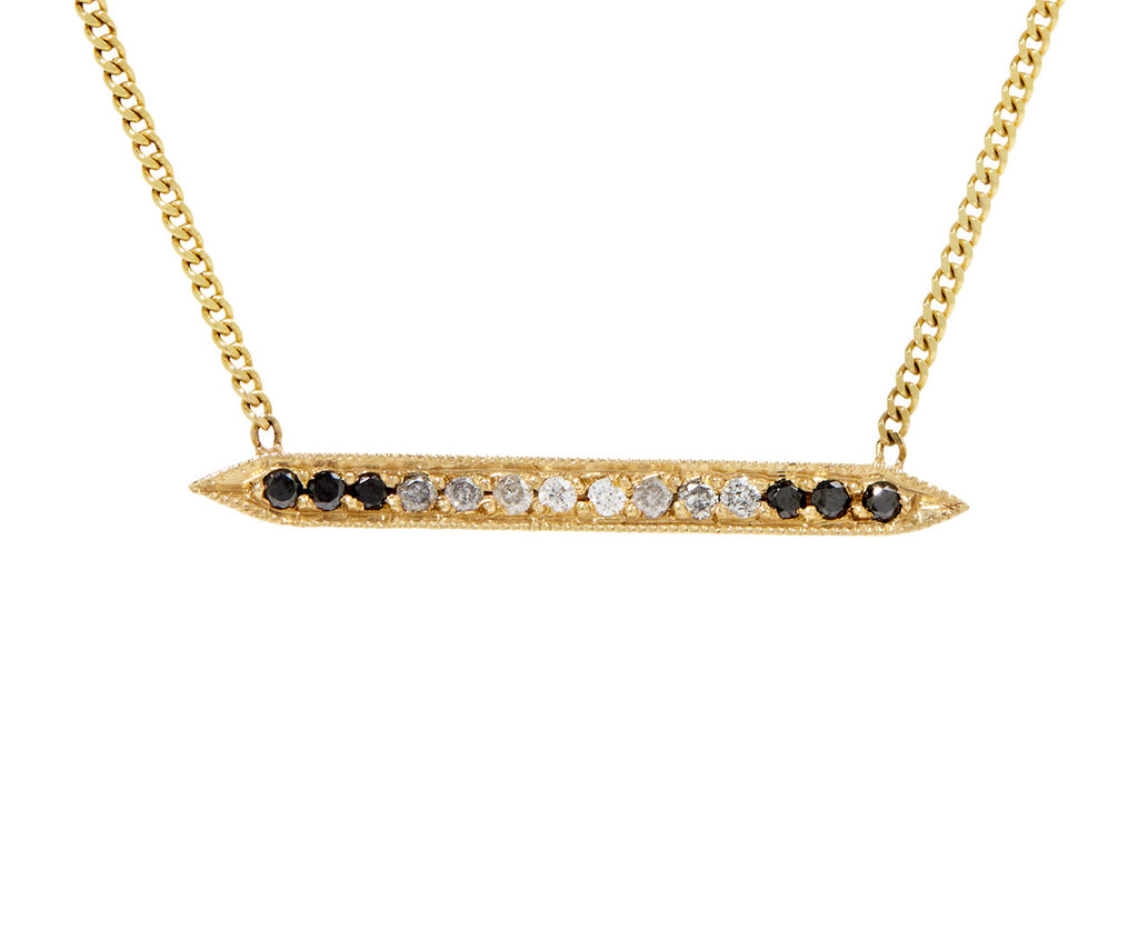 Ombré Diamond Tegla Necklace