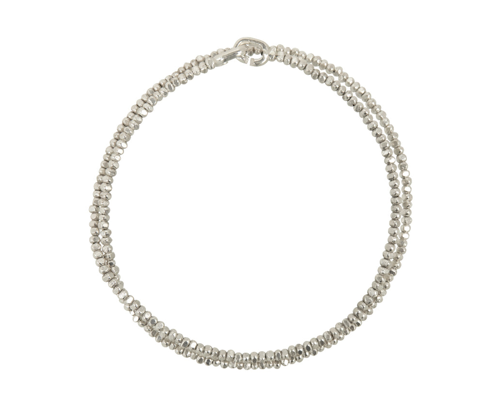 Silver Two Wrap Noix Bracelet - TWISTonline