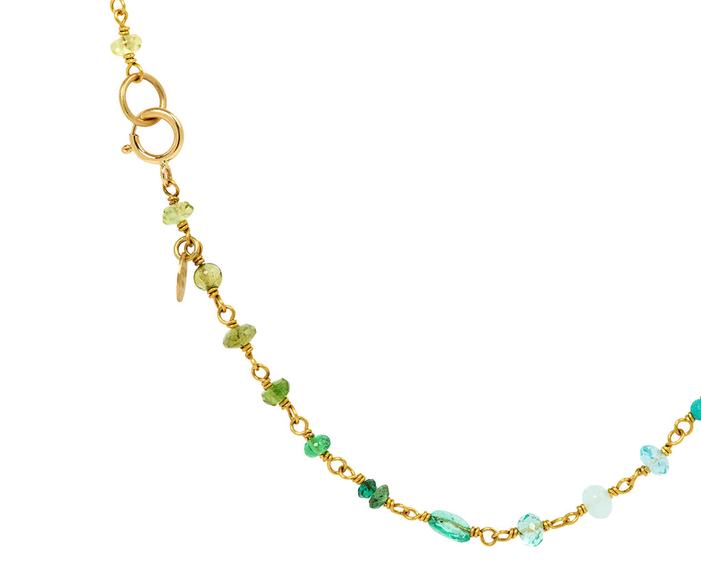 Rainbow Spun Sugar Necklace