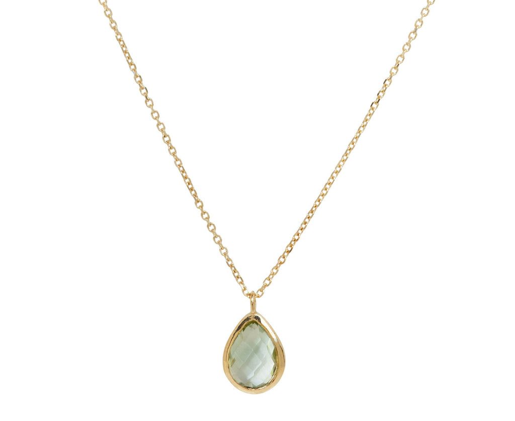 Mateo Green Amethyst Pendant Necklace