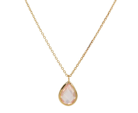 Mateo Pink Topaz Pendant Necklace