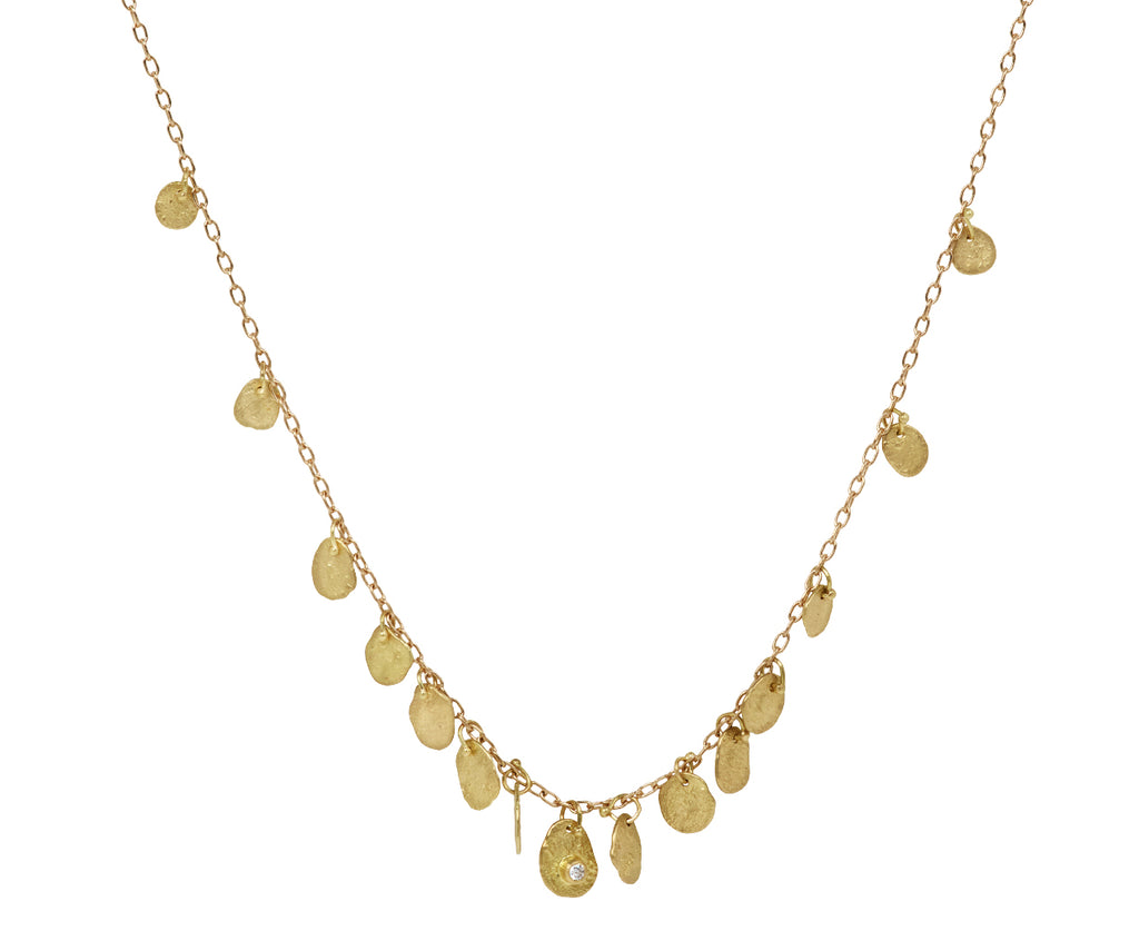 Sarah McGuire Gold and Diamond Kelp Scatter Necklace