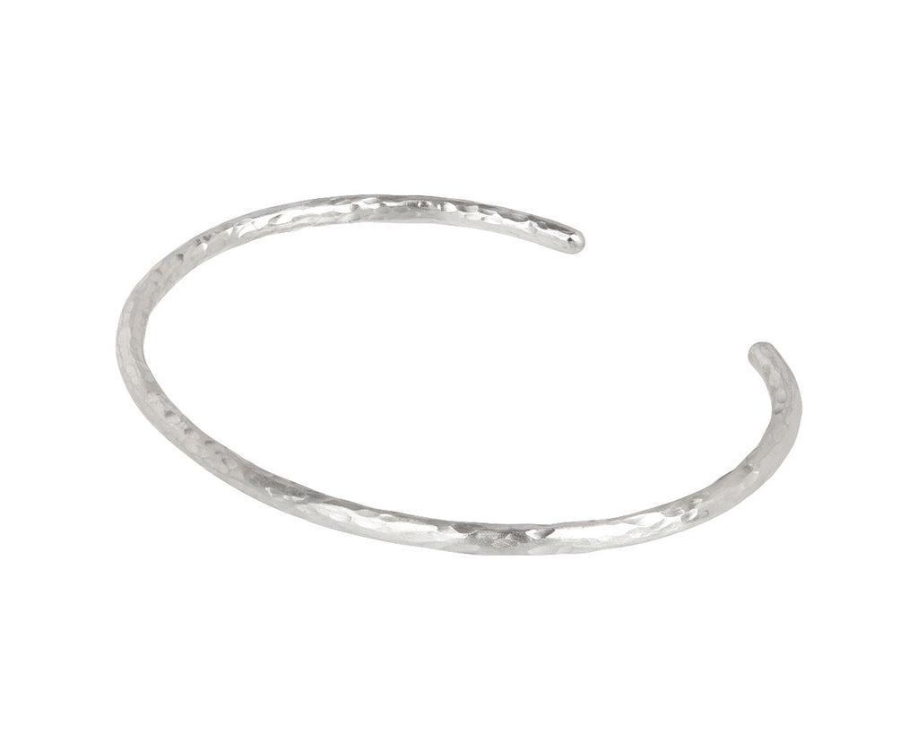 Hammered T Shirt Cuff Bracelet