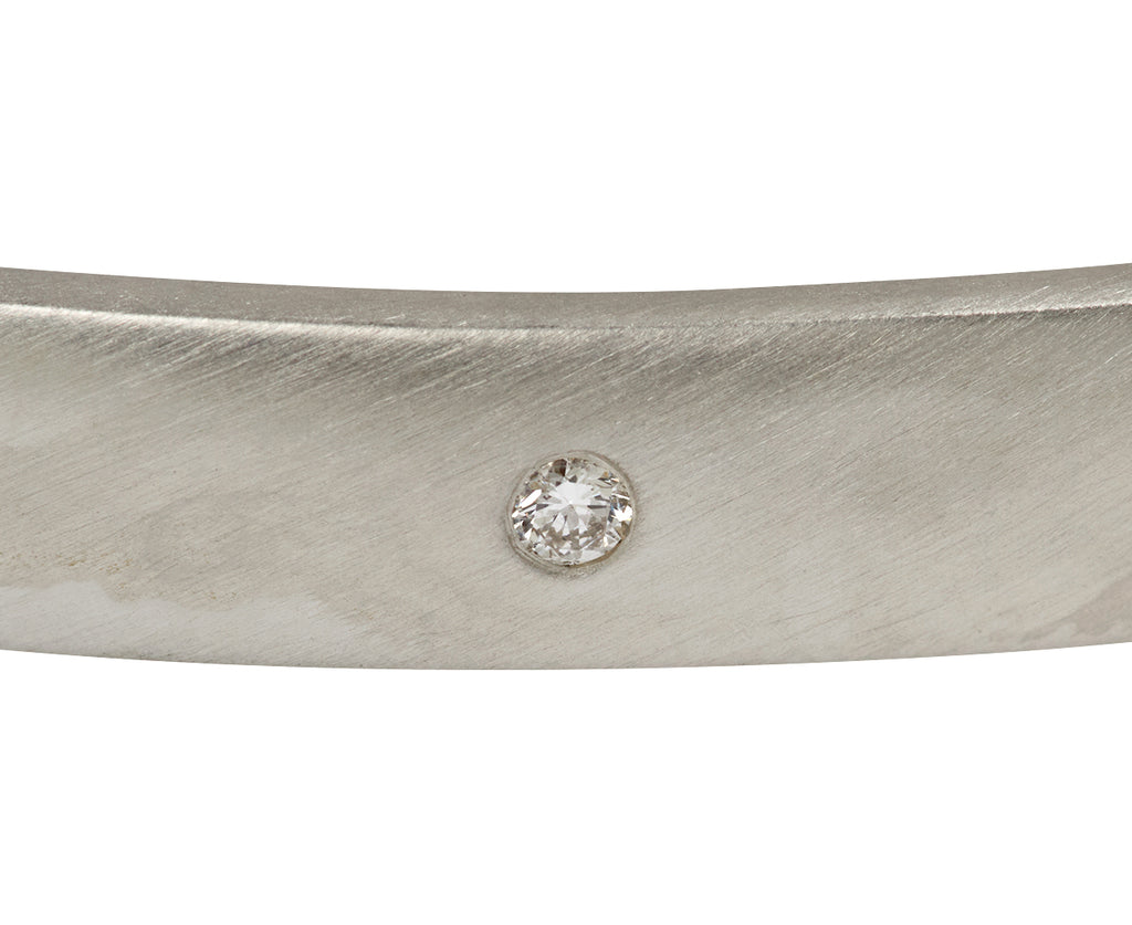 Sarah McGuire Hammered Heavy Cuff Bracelet - Closeup