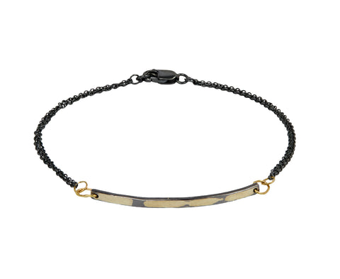 Sarah McGuire Gilded ID Bracelet