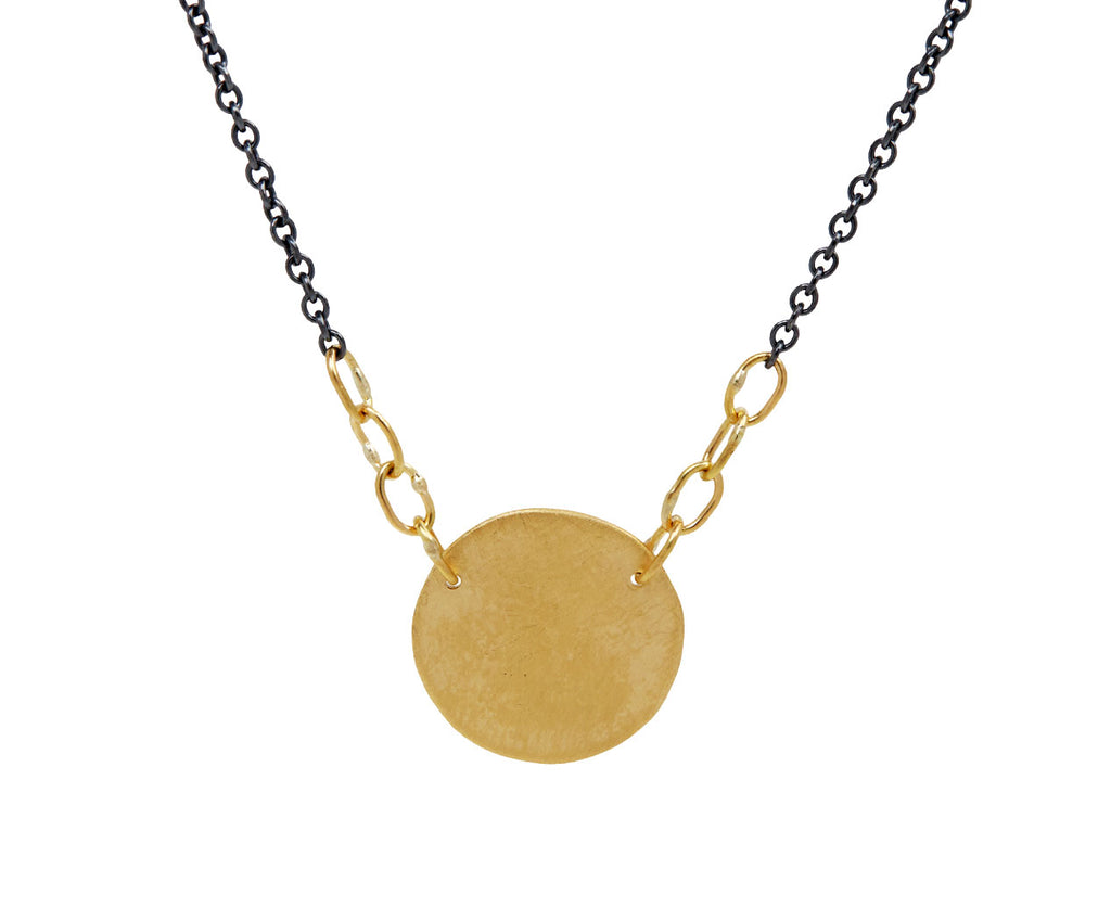 Small Paper Moon Necklace