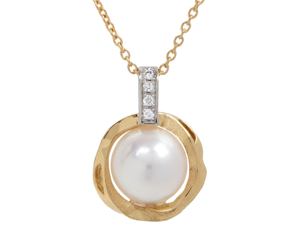 Kintsugi EN Pearl Pendant Necklace