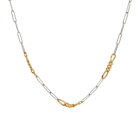 Gold Duo Chain VII Necklace