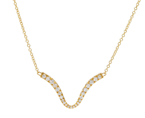 Diamond Clara Curved Pendant - TWISTonline