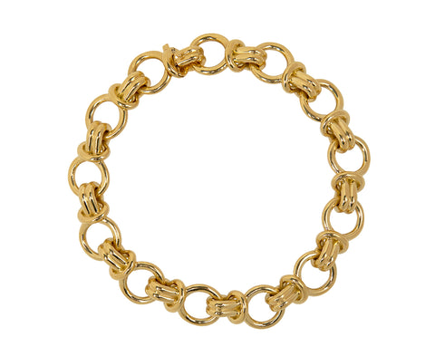 Gold Rocky Bracelet
