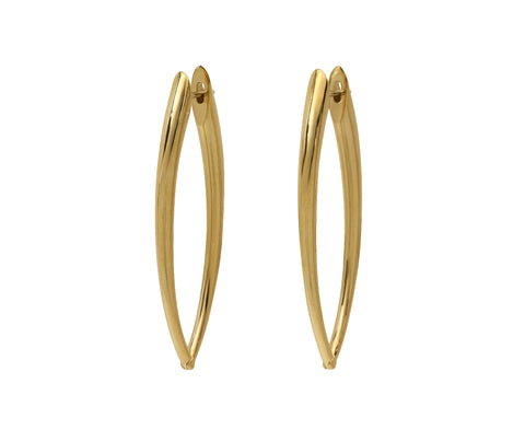 Large Cristina Hoop Earrings - TWISTonline