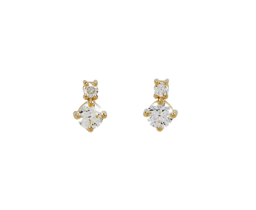 Diamond Stella Double Stud Earring - TWISTonline